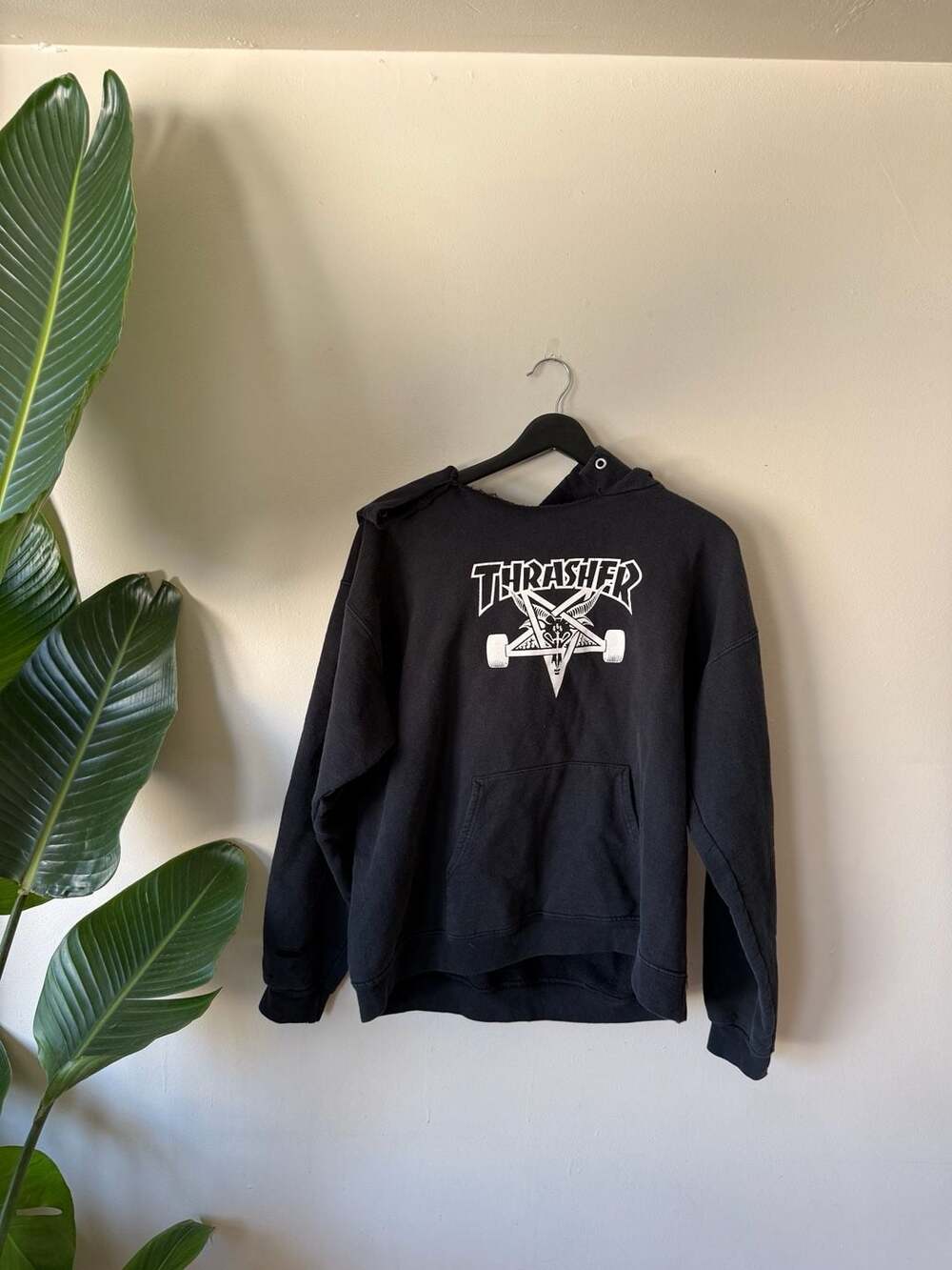 Thrasher Skate Goat Black Hooded Sweatshirt